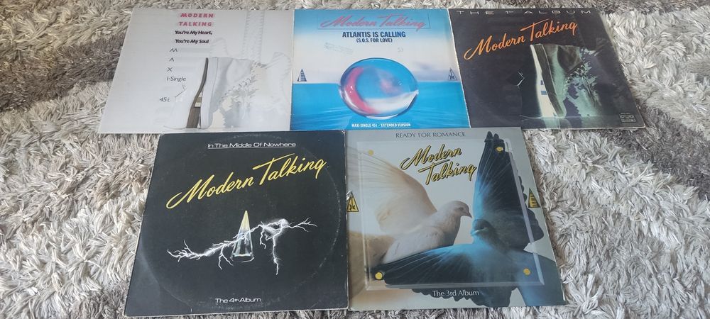 Modern talking zestaw 5 płyt winylowych
