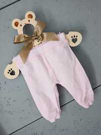 Spodnie niemowlęce dla dziewczynki r.56