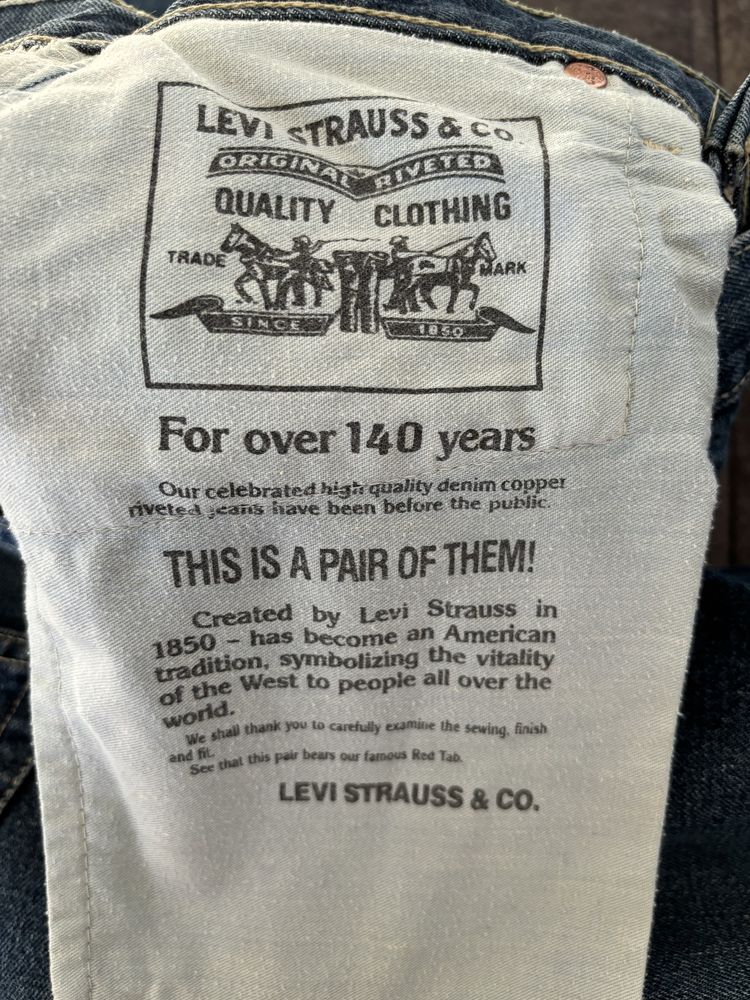 Levi’s 1990 m510 vintage oryginalne bdb W33 L32 spodnie jeansy