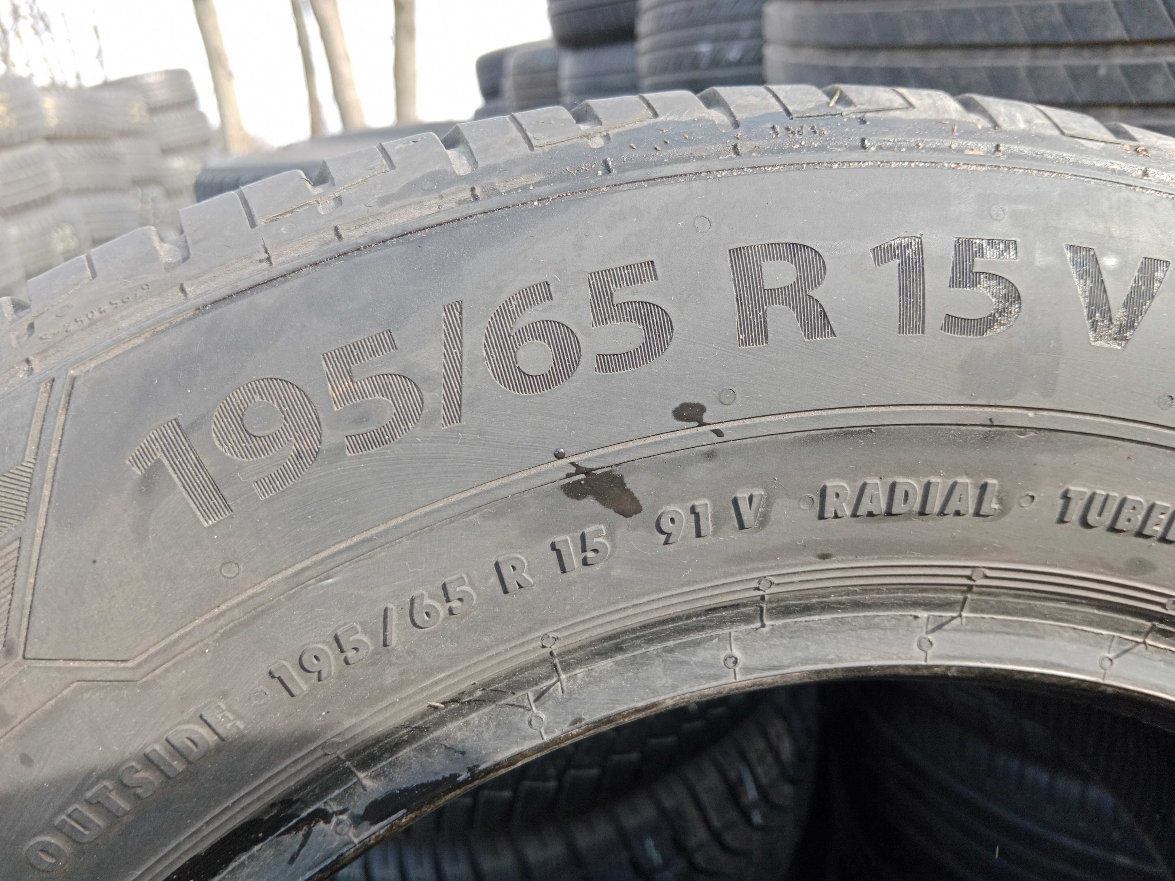 Opona używana 195/65R15 Barum Bravuris 5 HM 1szt.