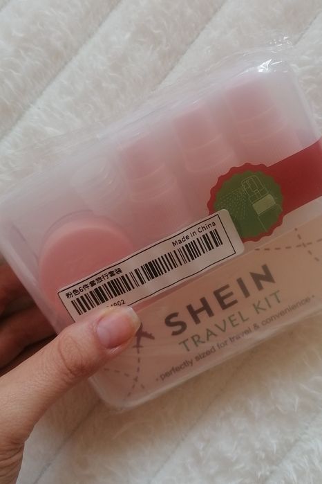 Kit de frascos de viagem