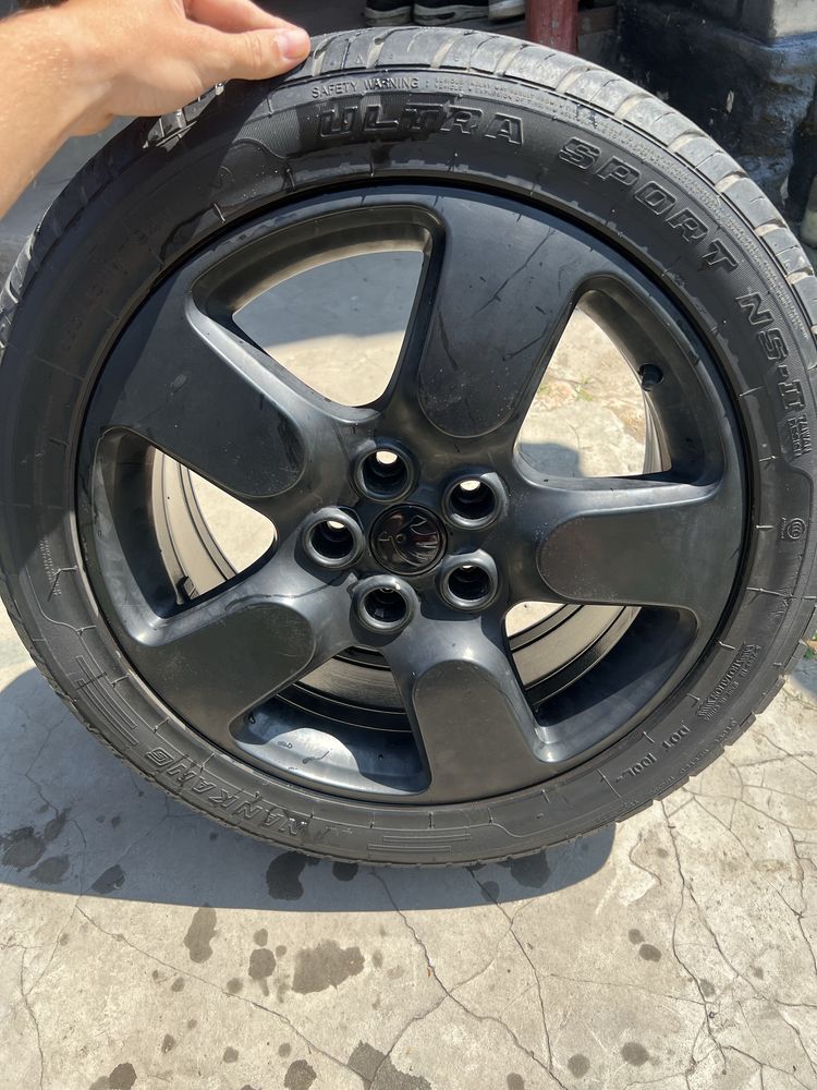 Диски з резиною на Шкоду Ауді Вольцваген.R 17. 5*112
