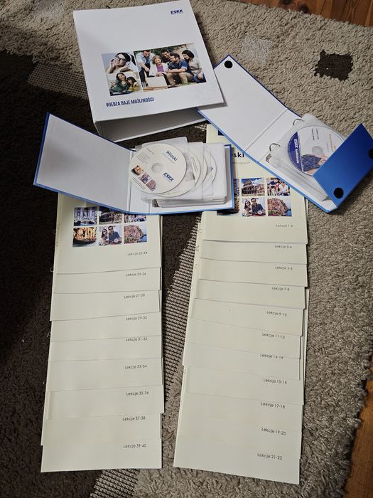 Eskk włoski kompletny. 40 lekcji + 20 płyt + 20 płyt audiobooki