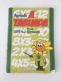 Livro de aprendizagem das tabuadas