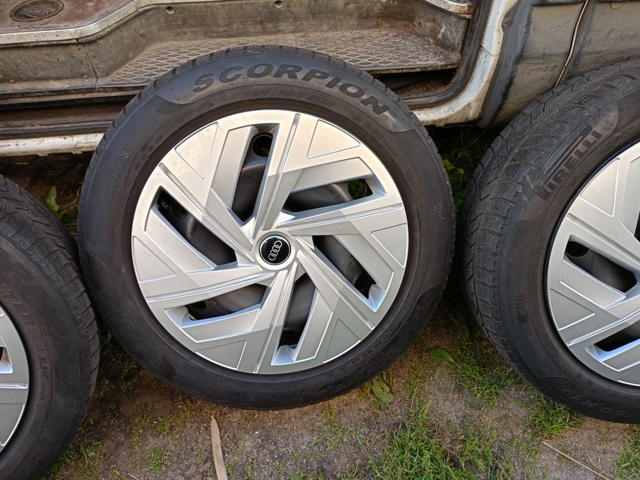 Koła 5x112 8Jx19H2 ET45 oryginał Audi Q4 etron + opony zima 235/55 R19