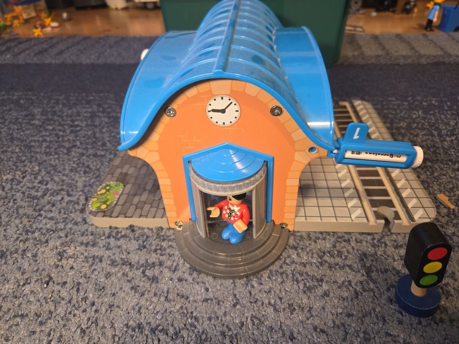 Dworzec kolejowy dla torów drewnianych