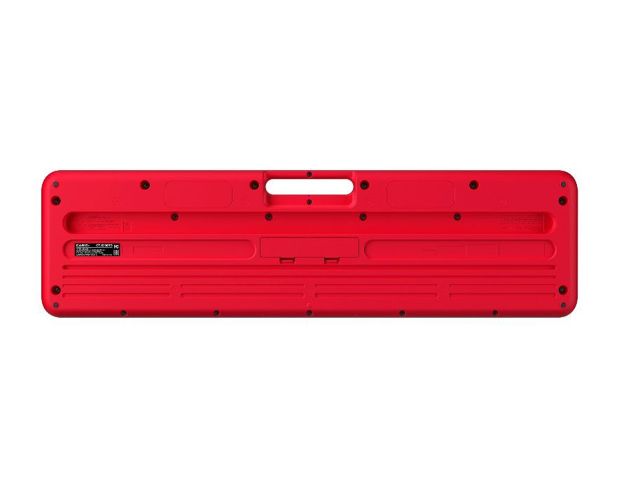 CASIO CT-S200 Czerwony Keyboard + Statyw Pokrowiec Ławka | ZESTAW