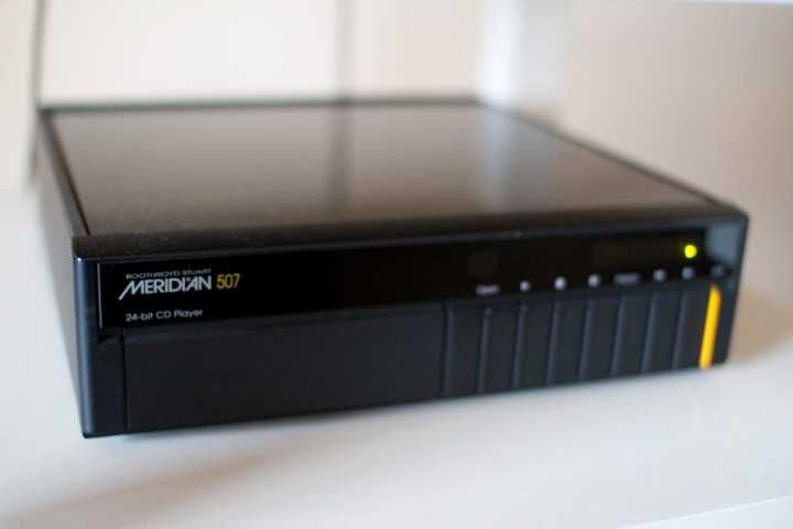 Meridian 507 CD player 24 bit com Comando Original