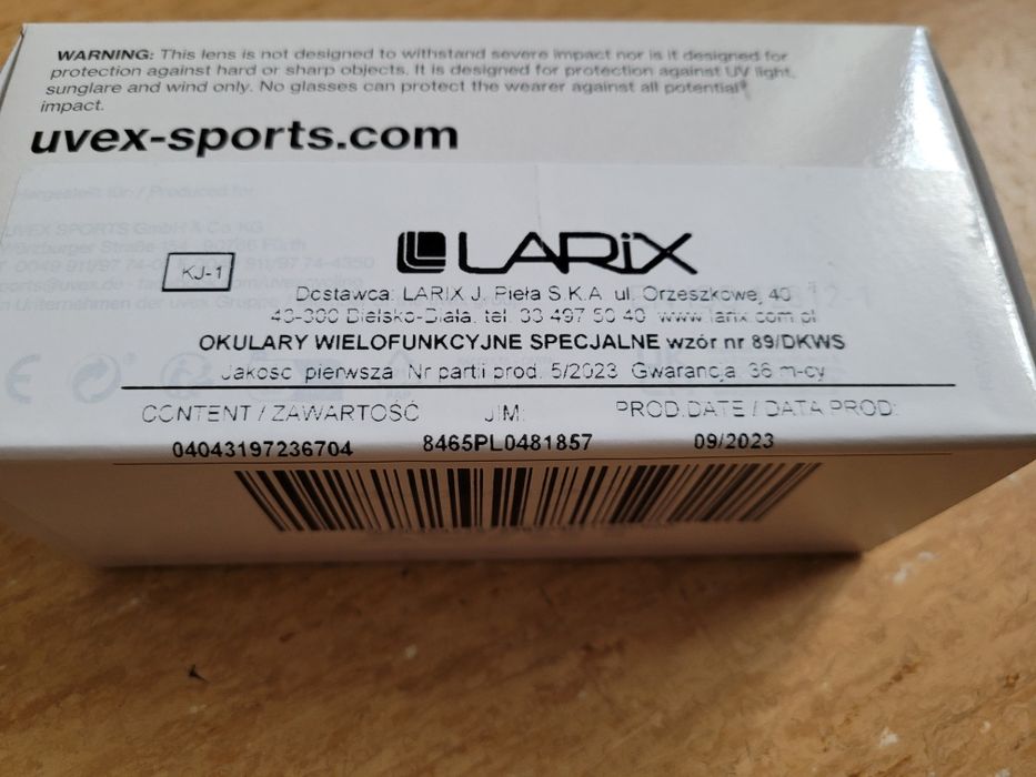 Okulary wielofunkcyjne uvex 604