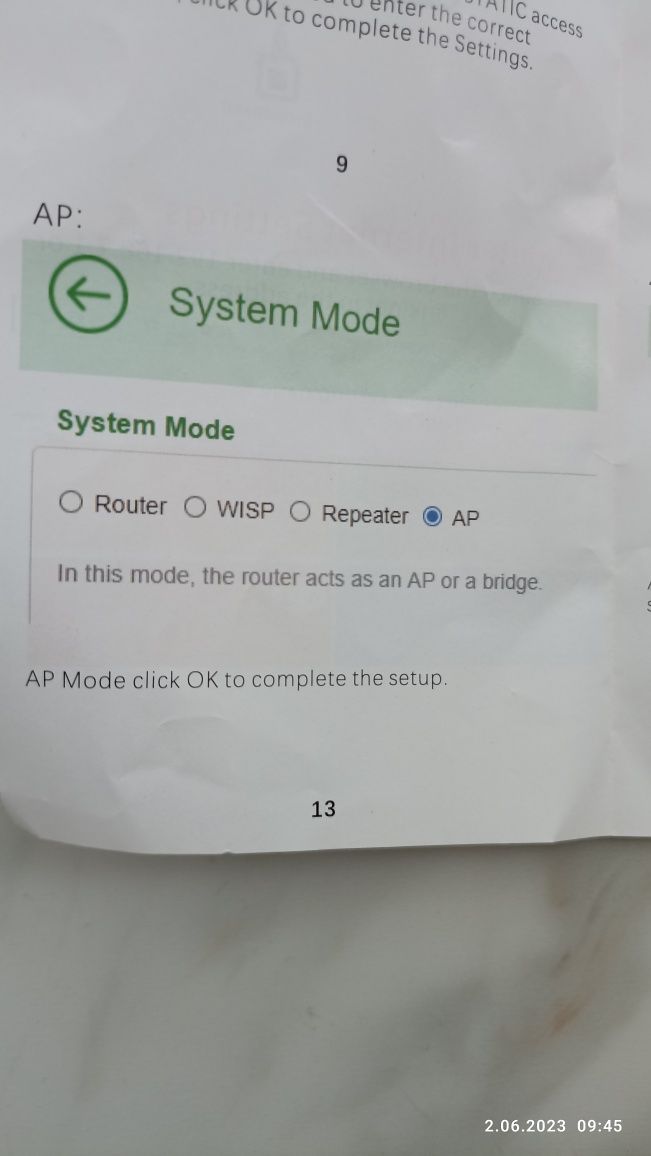 Wzmacniacz Reapeter wifi 300Mbps Pix Link 2.4GHz