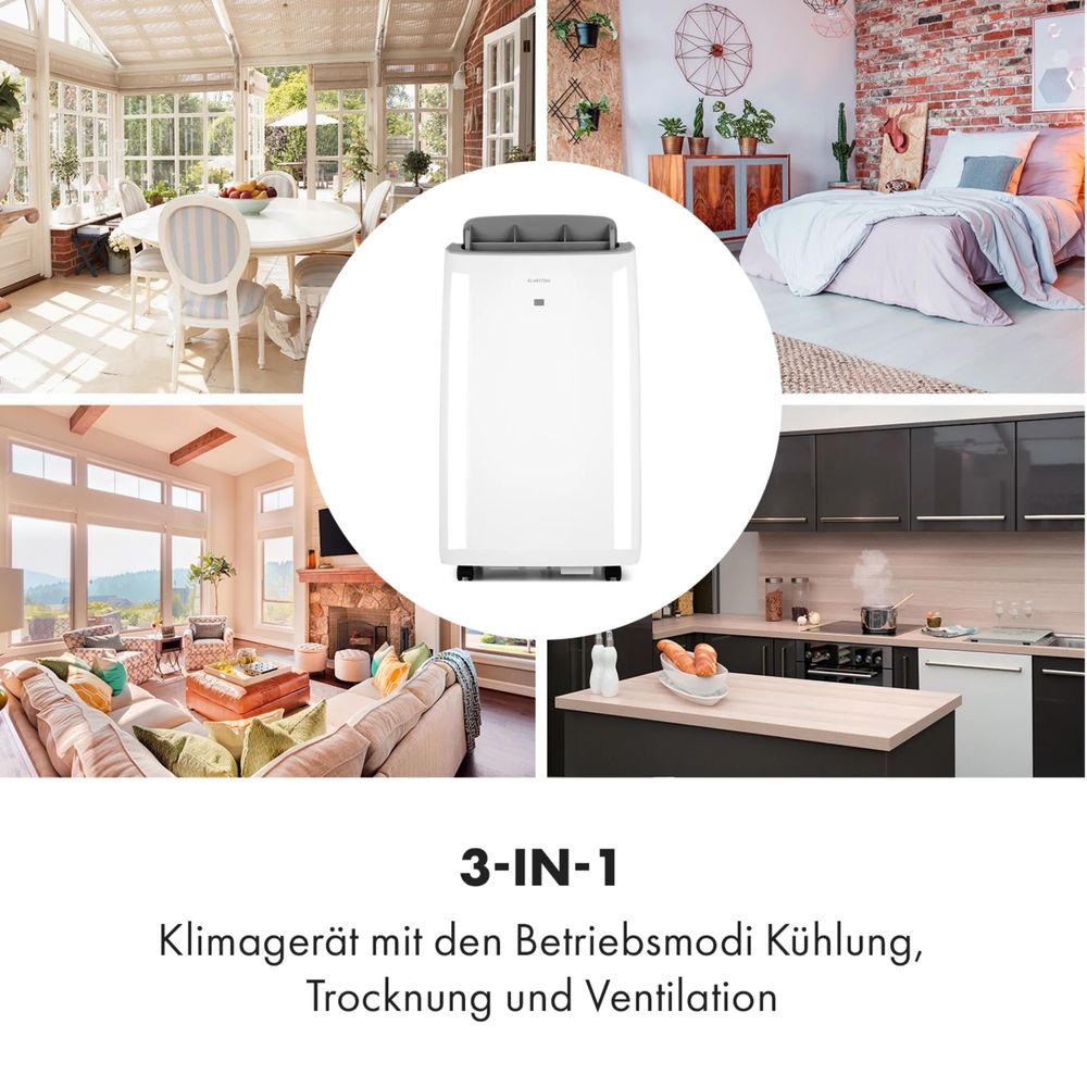 Мобільний напольний фріоновий кондиціонер Klarstein Grandbreeze Pro14K