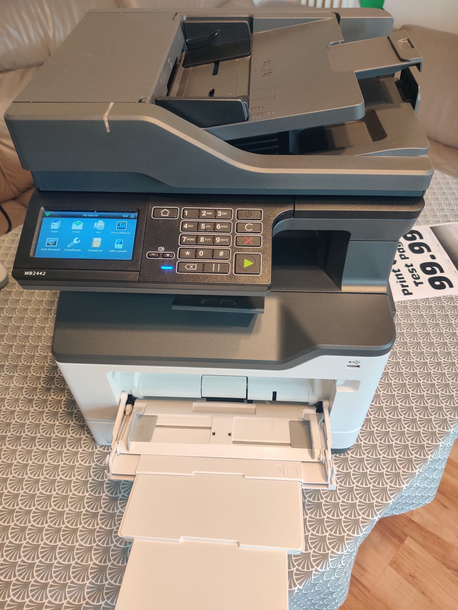 МФУ Lexmark MB2442 (ч/б) Лазерний принтер і сканер