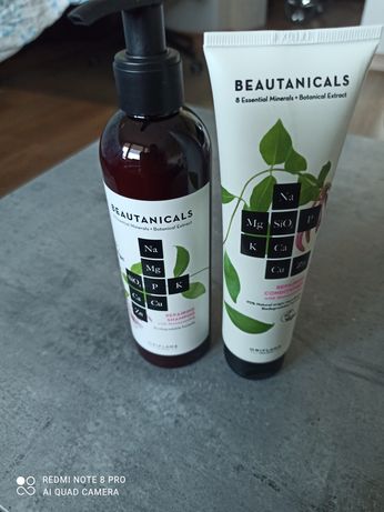 Zestaw Beautanicals, odżywka i szampon do włosów