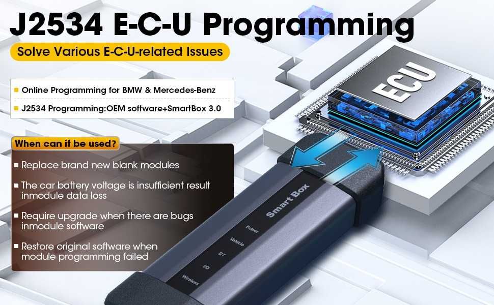 Launch X431 PRO5 SmartLink Maq Diagnóstico OBD Prog Online  (NOVO)