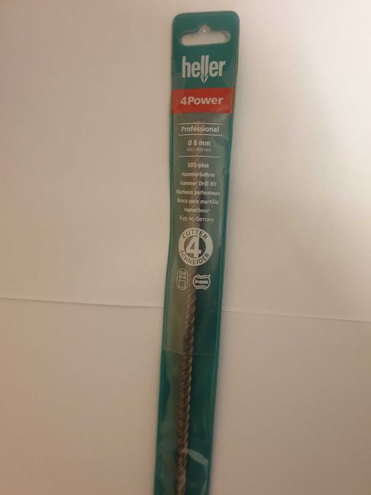 Heller 4 power wiertło do betony 8 mm 400/460 mm