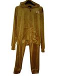 Dres welurowy damski komplet bluza spodnie