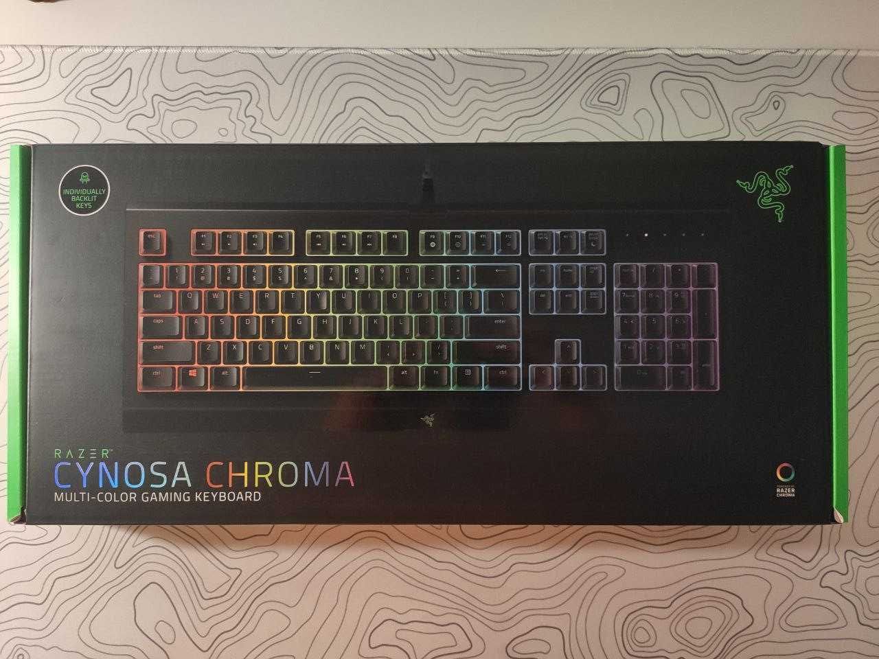 Ігрова клавіатура Razer Cynosa Chroma із RGB підсвіткою