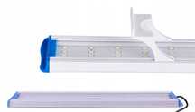 Lampa belka led akwarium 2szt 12W 13W regulowana z zasilaczem 230V