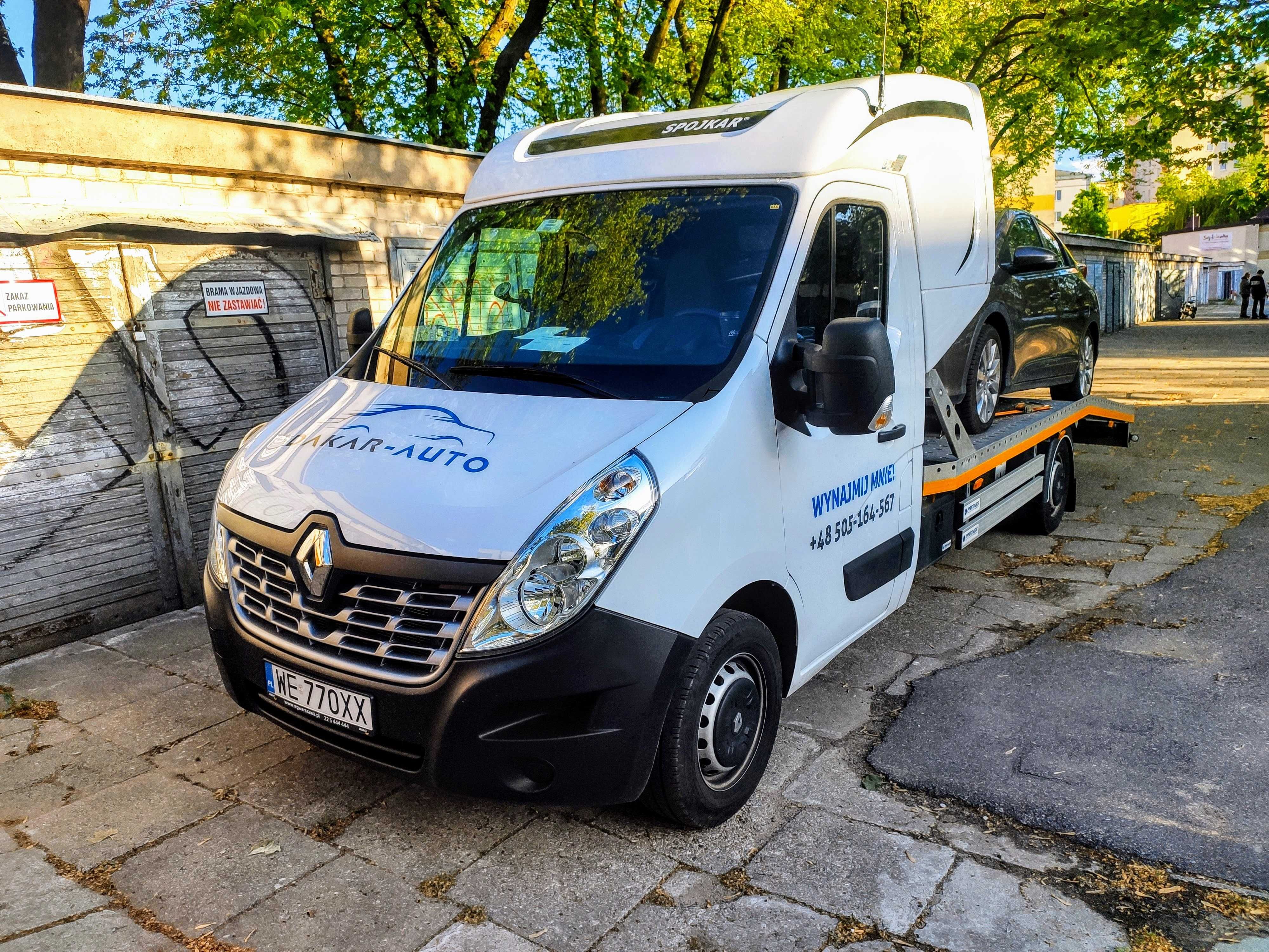 Wynajem Lawet Pojazdów Przyczep Busa Lawety DAKAR-AUTO Wypożyczalnia