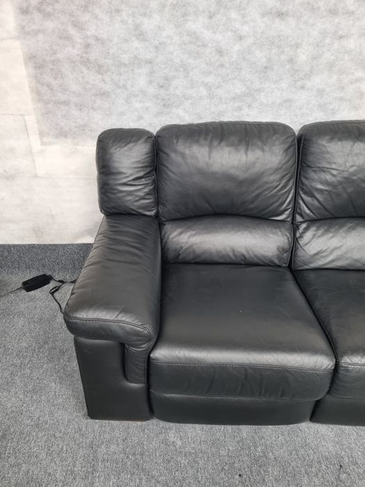 Шкіряний диван 3ка Реклайнер RELAX Шкіряні меблі з Європи