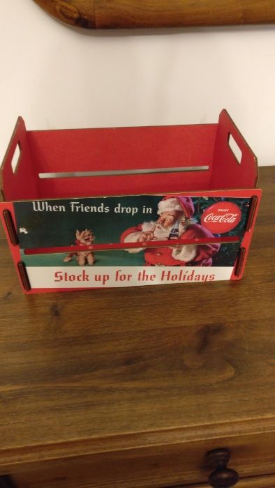 Coca Cola Natal caixa para 6 garrafas de 1 litro cocacola