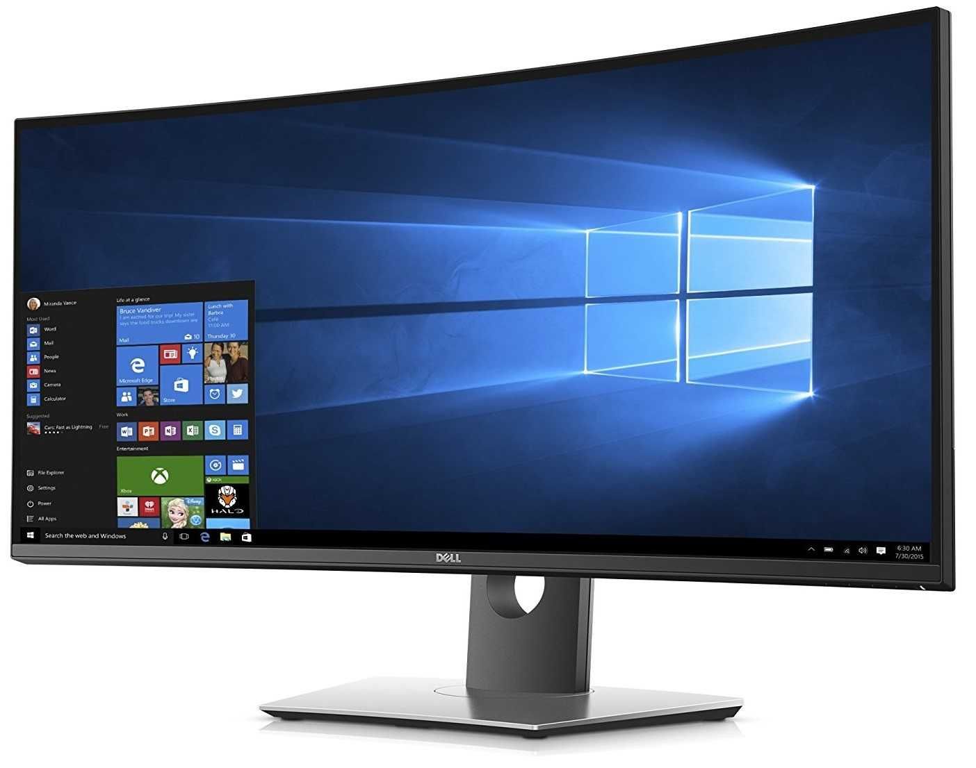 Монітор 34" IPS 21:9 Dell UltraSharp U3415W Вигнутий Ультраширокий 2K