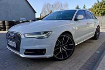 Audi A6 C7 ALLROAD 3.0 TDI Biała Perła CarPlay MATRIX 4 strefy PANORAMA Kamery