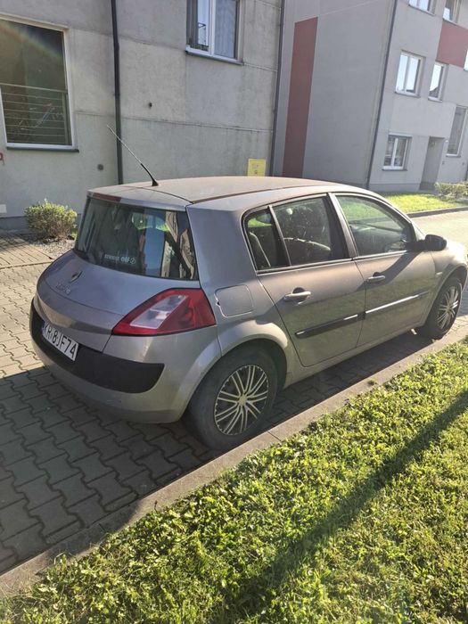 Renault Megane 2 1,4 benzyna 2002r ważne opłaty