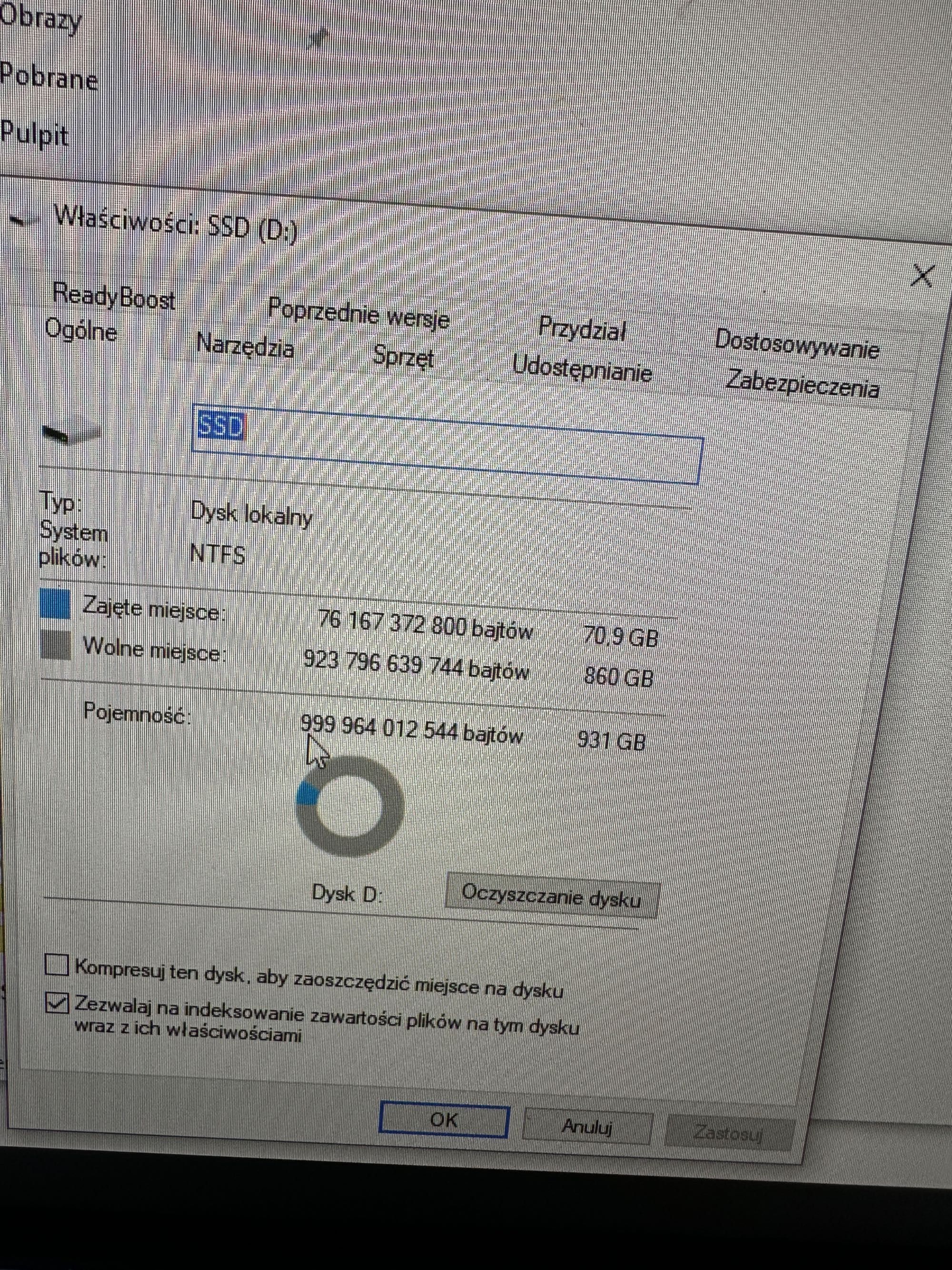 Komputer PC Intel i5-7400 3 GHZ 8GB RAM DYSK 1TB