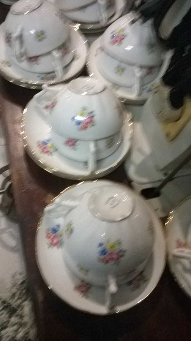 Serviço de chá em porcelana Coimbra S.P.