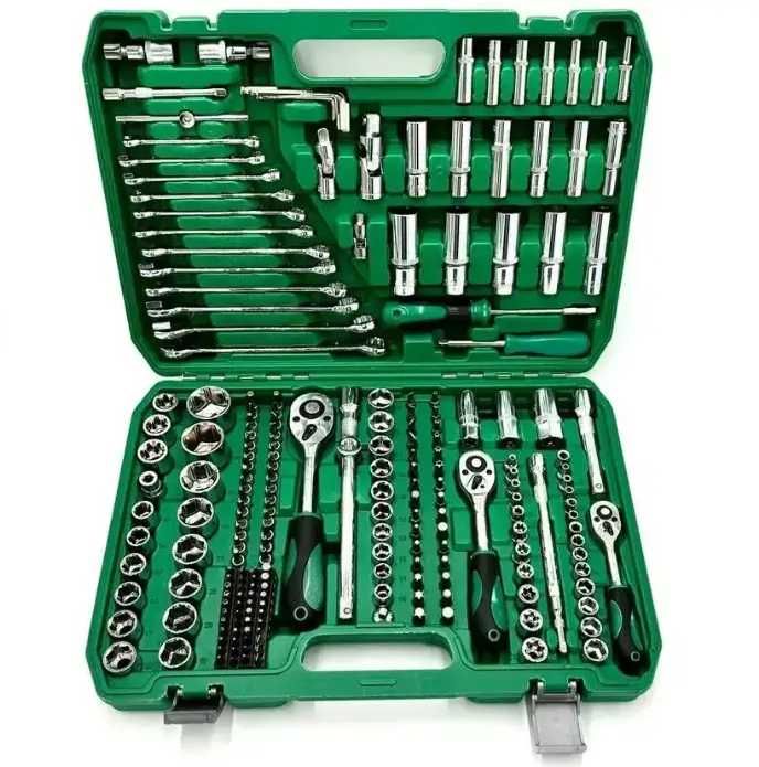 НАБОРИ інструментів ключів головок 40-216од НАБОРЫ инструментов ключей