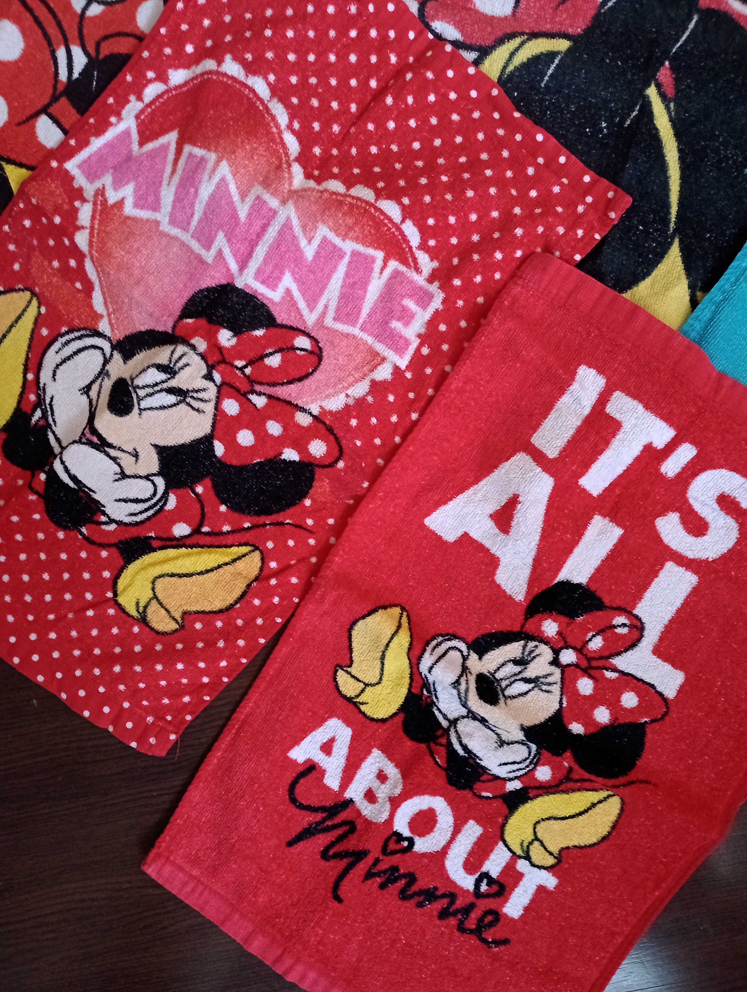 Zestaw ręczników MYSZKA MINNIE KRAINA LODU dla dzieci+gratis maskotka