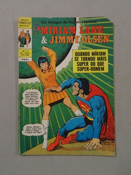 Livro EBAL As aventuras do Super-Homem Miriam Lane & Jimmy Olsen 17