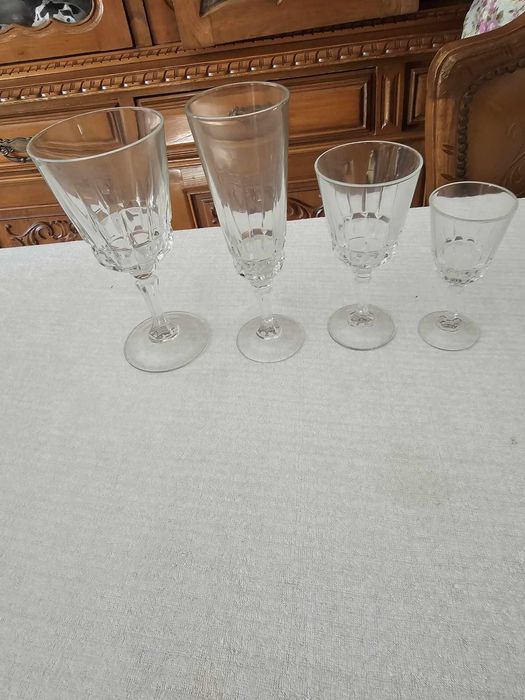 Conjunto de copos cristal