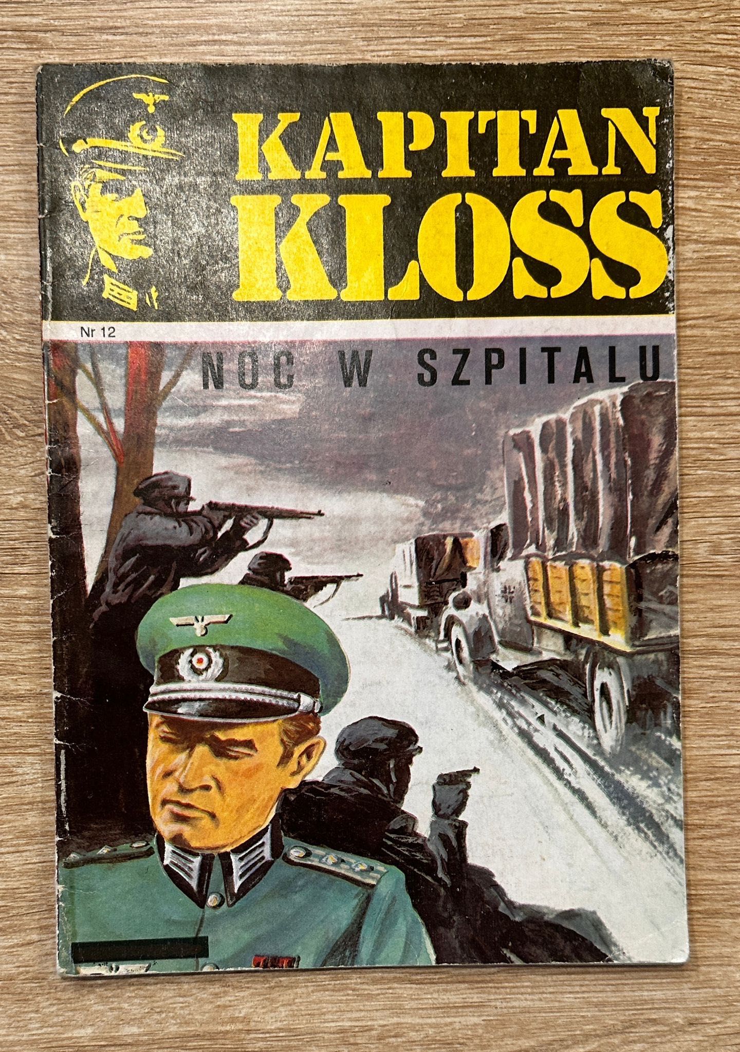 Komiks Kapitan Kloss - Noc w szpitalu (1987)
