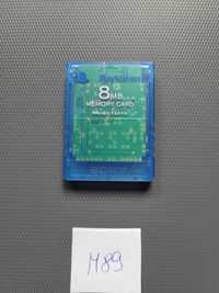 Oryginalna karta pamięci Sony PlayStation 2 SCPH-10020LI Island Blue