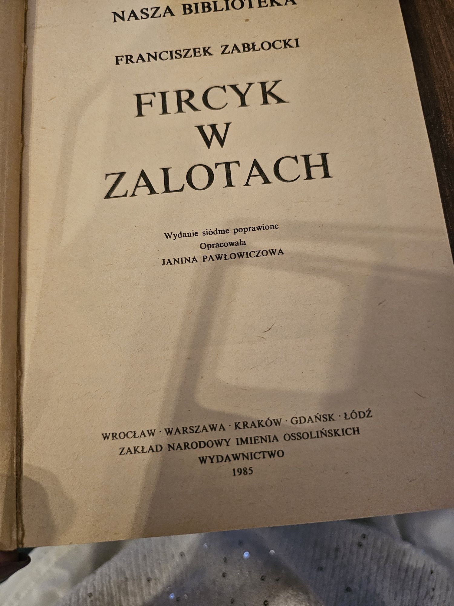 Fircyk w zalotach. Franciszek Zabłocki