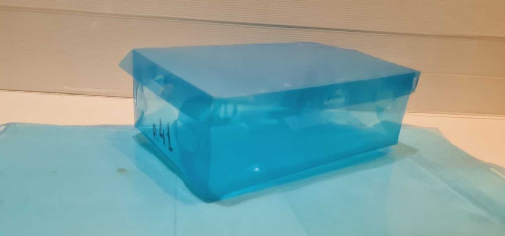 Коробки для обуви прозрачные самосборные