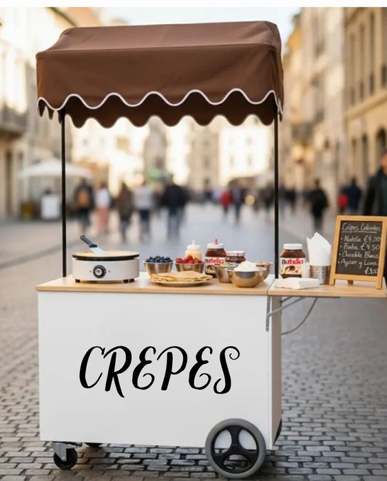 Aluguer de Carrinho de Crepes para Eventos