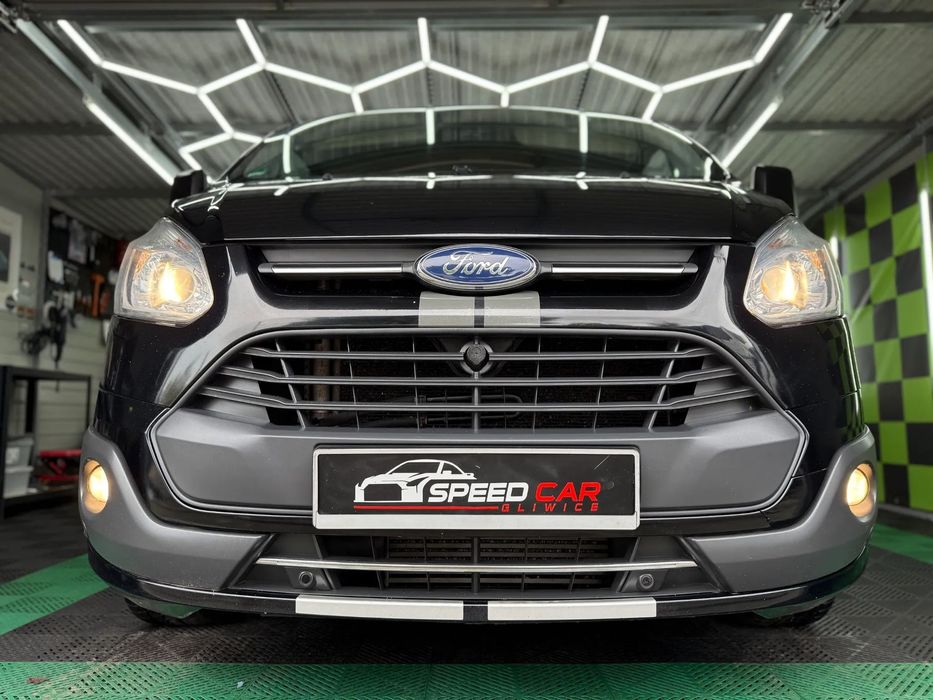 Ford Transit Custom 2.0 TDCi 170 KM- LIMITED-9 OSÓB NAVI Klima Nawiewy Parki Grz.fotele