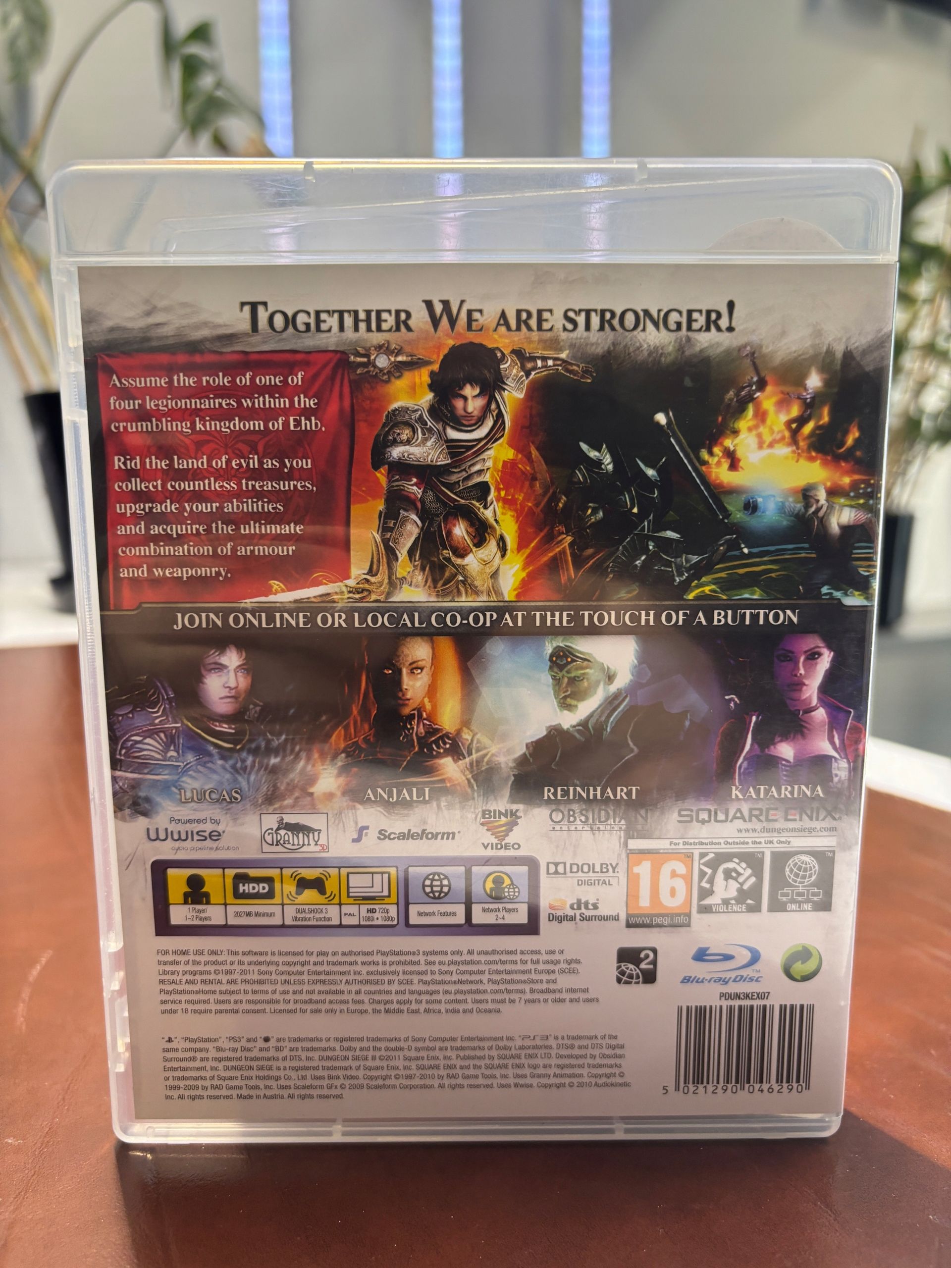 PS3 Dungeon Siege 3
