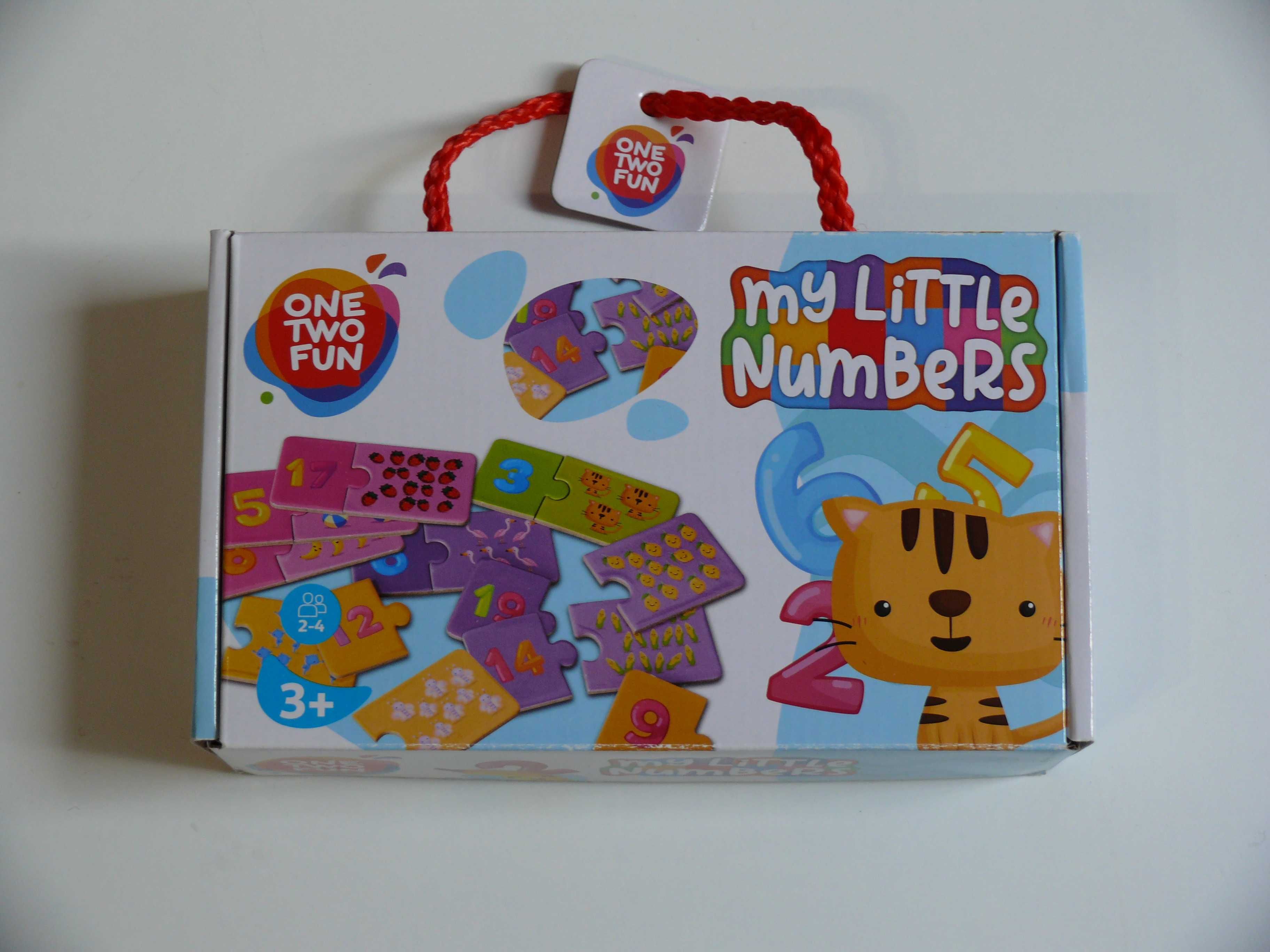 Puzzle do nauki liczenia - My Little Numbers - One Two Fun