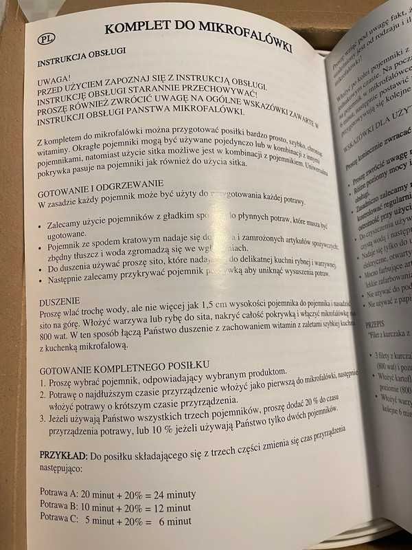 Zestaw inteligentny do mikrofalowki
