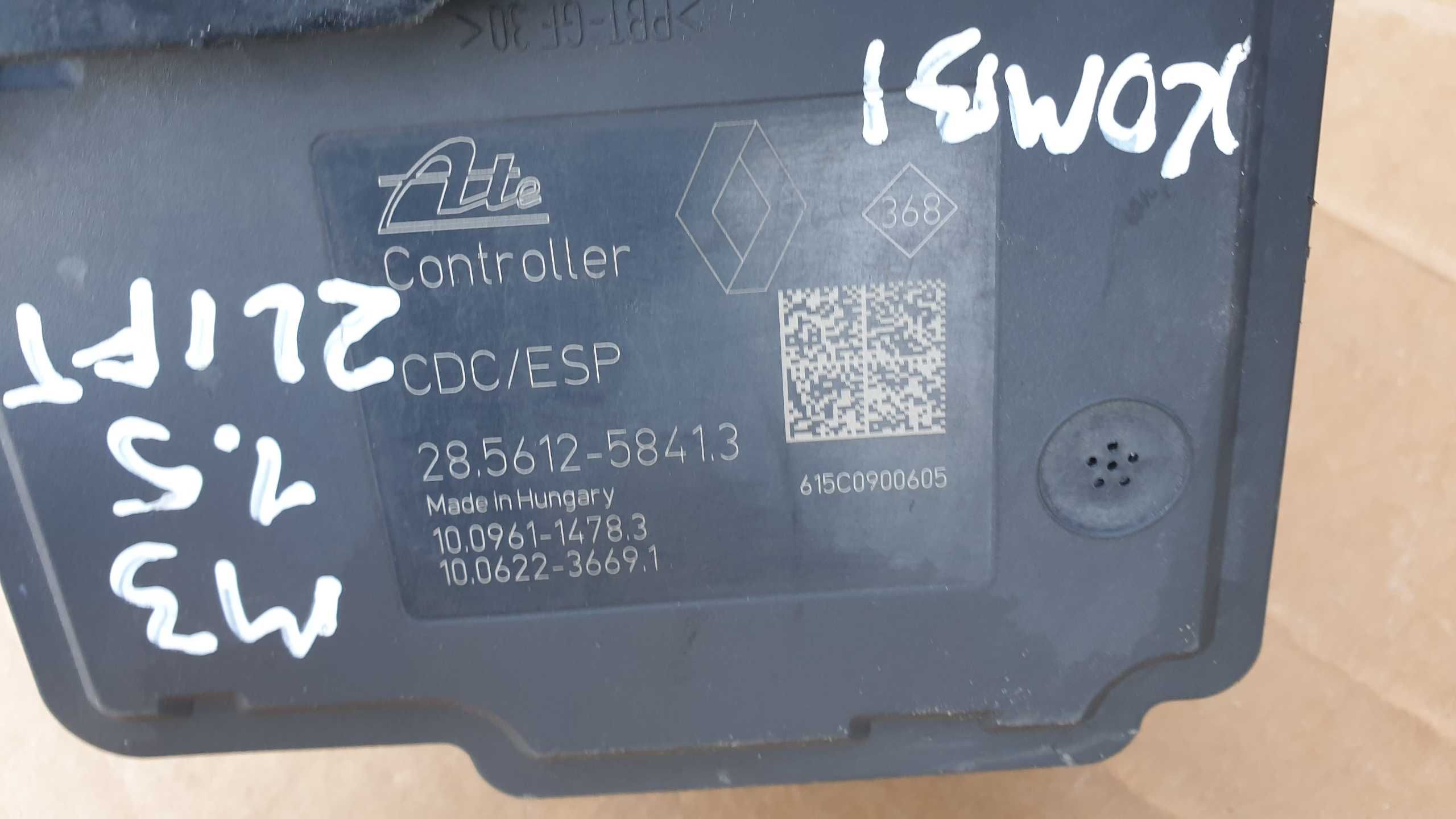 Renault megane 3 III sterownik pompa abs esp 47660#5296R