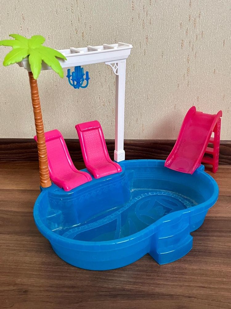 Барби бассейн для барби Гламурный бассейн Barbie Glam Pool