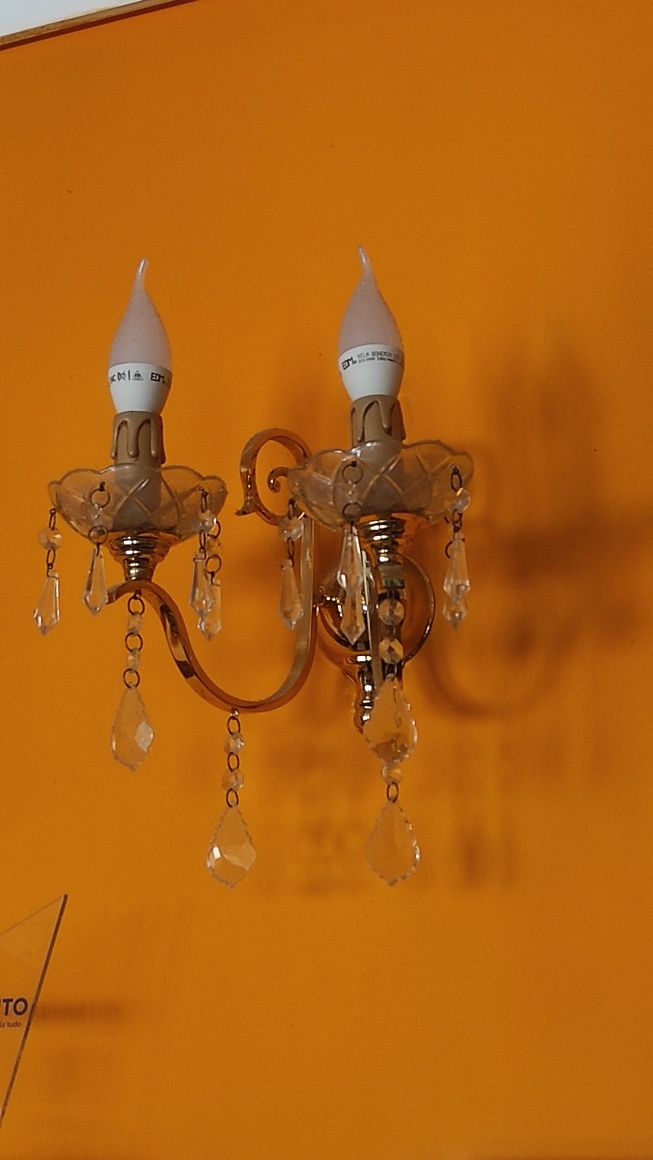 Candeeiros de cristal