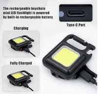 Ліхтарик Mini LED Flashlight Work Light rechargeable