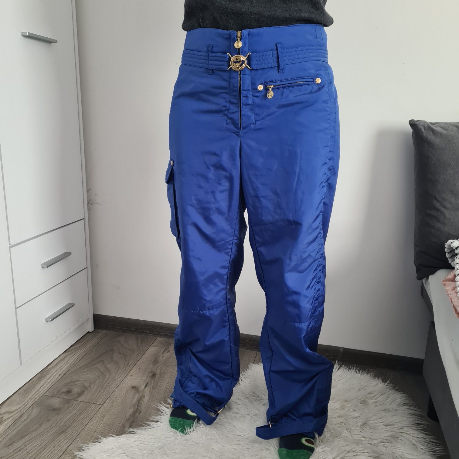Spodnie narciarskie narty snowboard pants 90s vintage retro ski winter