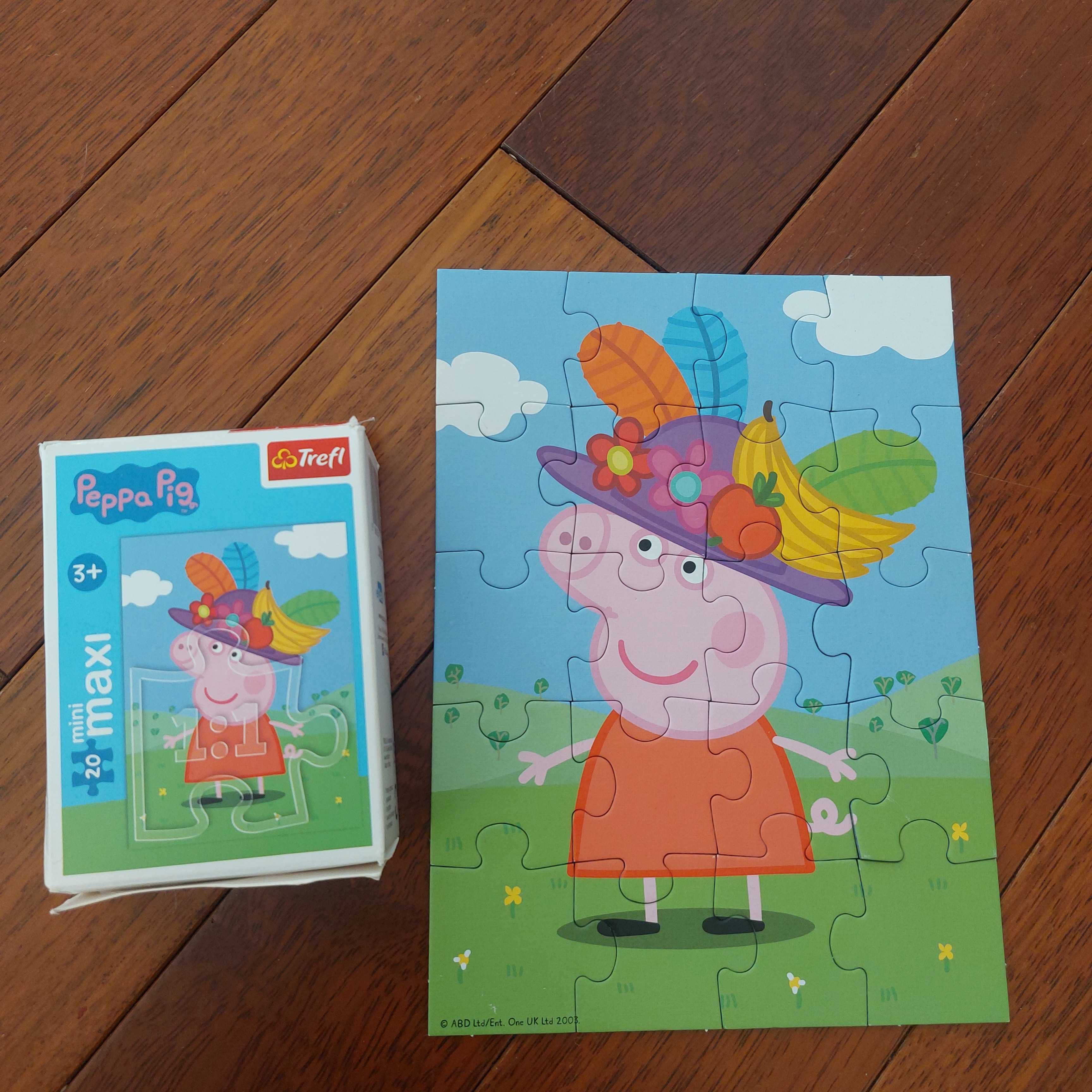Puzzle Świnka Peppa - wersja mini