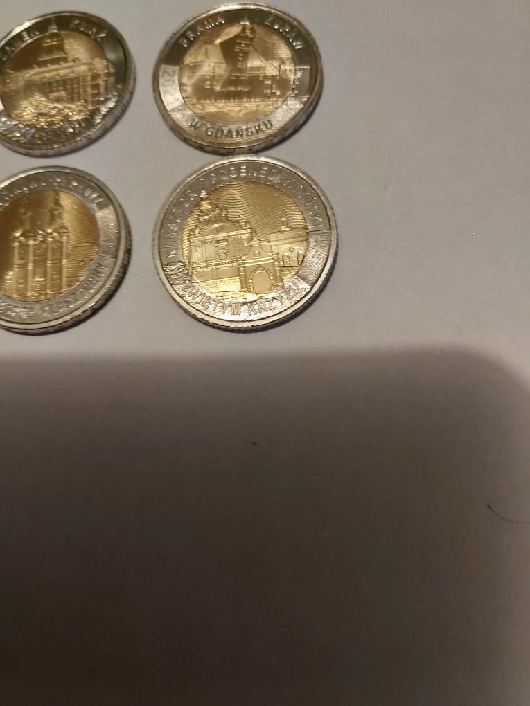 Sprzedam zestaw 9 monet okolicznościowych 5 zł